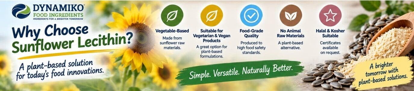 SUNFLOWER LECITHIN - A VERSATILE FOOD INGREDIENT (3/3)